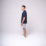 Oversized Pocket T-shirt Navy