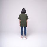 Oversized Pocket T-shirt Olive