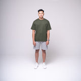Oversized Pocket T-shirt Olive