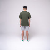 Oversized Pocket T-shirt Olive