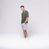 Oversized Pocket T-shirt Olive