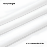 Heavyweight Cotton 16s Oversized T-shirt - White