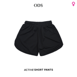 Active Dry Fit Short Pants - Black (Woman)