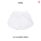 Active Dry Fit Short Pants - White (Woman)