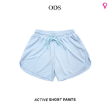 Active Dry Fit Short Pants - Light Blue (Woman)