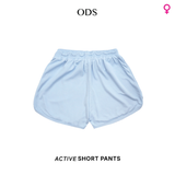 Active Dry Fit Short Pants - Light Blue (Woman)