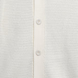 Arden Textured Knit Cardigan - Broken White