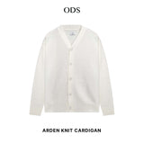 Arden Textured Knit Cardigan - Broken White