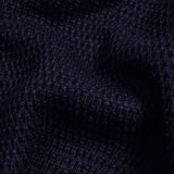 Arden Textured Knit Cardigan - Navy