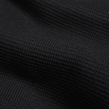 Asher Shirt Collar Knit Cardigan - Black