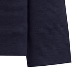Asher Shirt Collar Knit Cardigan - Navy