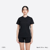 Active Dry Fit Basic T-Shirt - Black (Woman)