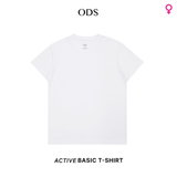 Active Dry Fit Basic T-Shirt - White (Woman)