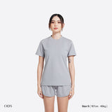 Active Dry Fit Basic T-Shirt - Light Grey (Woman)