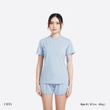 Active Dry Fit Basic T-Shirt - Light Blue (Woman)