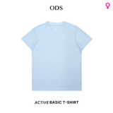 Active Dry Fit Basic T-Shirt - Light Blue (Woman)