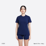 Active Dry Fit Basic T-Shirt - Navy (Woman)
