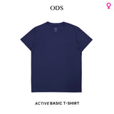 Active Dry Fit Basic T-Shirt - Navy (Woman)