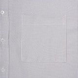 Boxy Stripe Shirt - Grey