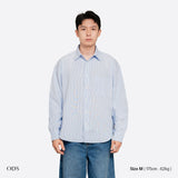 Boxy Stripe Shirt - Blue