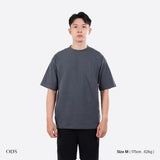 Heavyweight Cotton 16s Oversized T-shirt - Dark Grey