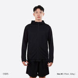 Active Dry Fit Hooded Jacket - Black