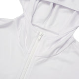 Active Dry Fit Hooded Jacket - White