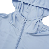 Active Dry Fit Hooded Jacket - Light Blue