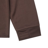 Active Dry Fit Hooded Jacket - Dark Brown