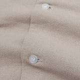 Bowling Oversized Linen Shirt - Khaki