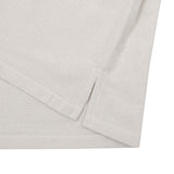 Bowling Oversized Linen Shirt - Broken White