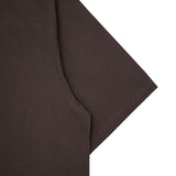 Bowling Oversized Linen Shirt - Espresso