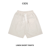Linen Short Pants - Broken White