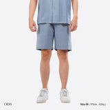 Linen Short Pants - Light Blue