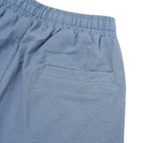 Linen Short Pants - Light Blue