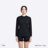 Active Dry Fit Long Sleeve T-Shirt - Black (Woman)