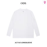 Active Dry Fit Long Sleeve T-Shirt - White (Woman)