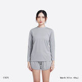 Active Dry Fit Long Sleeve T-Shirt - Light Grey (Woman)
