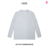 Active Dry Fit Long Sleeve T-Shirt - Light Grey (Woman)