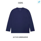 Active Dry Fit Long Sleeve T-Shirt - Navy (Man)