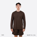 Active Dry Fit Long Sleeve T-Shirt - Dark Brown (Man)