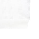 Noir Knit Polo Shirt - White