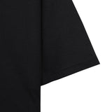Oversized Classic Polo Shirt - Black