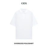 Oversized Classic Polo Shirt - White