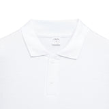 Oversized Classic Polo Shirt - White
