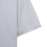 Oversized Classic Polo Shirt - Light Grey
