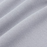 Oversized Classic Polo Shirt - Light Grey