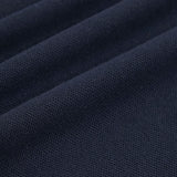 Oversized Classic Polo Shirt - Navy