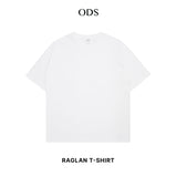 Heavyweight Oversized Raglan T-Shirt - White