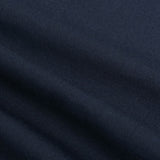 Oversized Short Sleeve Shirt Cotton Rayon - Navy